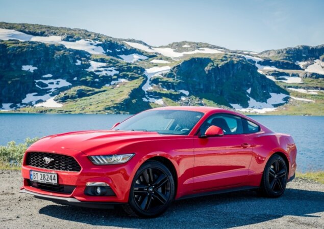 Mustang na Noruega