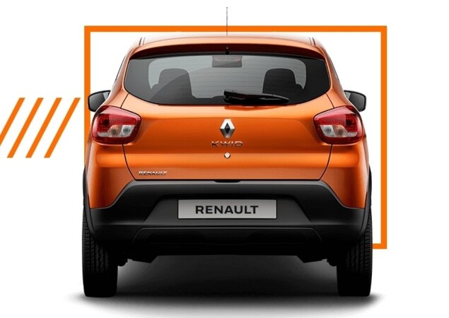 Para-choque parcialmente preto segue a receita do irmão Sandero Stepway.