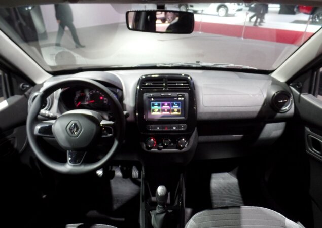 Interior do Kwid
