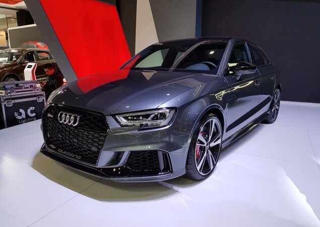 Audi RS3 Sedan (foto) virá junto com o RS3 Sportback ainda em 2017
