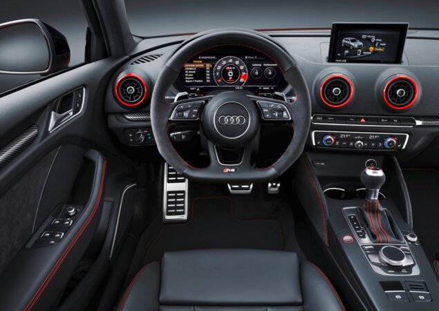Interior do novo RS3