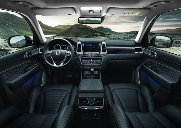 Interior do Rexton