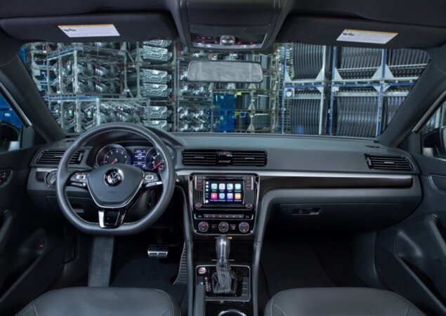 Interior do Passat GT