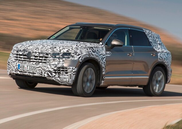 Será a terceira geração do VW Touareg
