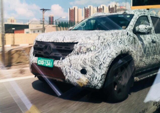 Unidade flagrada contava com faróis de Nissan Frontier