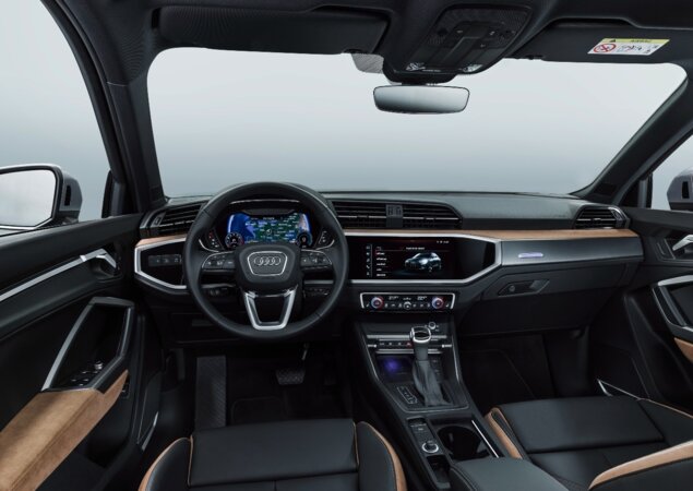 Interior do novo Q3 é mais moderno
