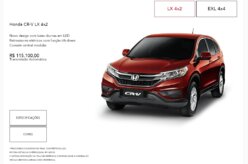 Novo Honda CR-V ganha versão mais barata