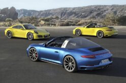 Porsche revela novos 911 Carrera 4 e Targa 4