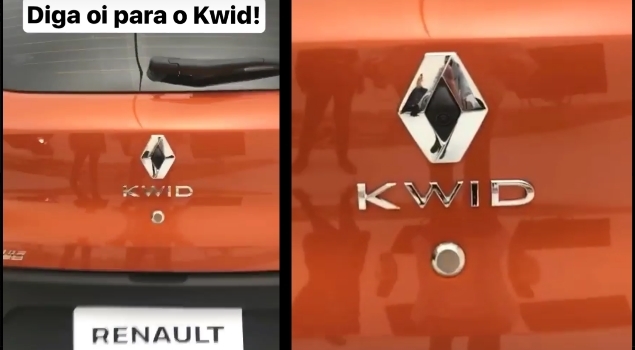 Renault Kwid tem mais imagens reveladas