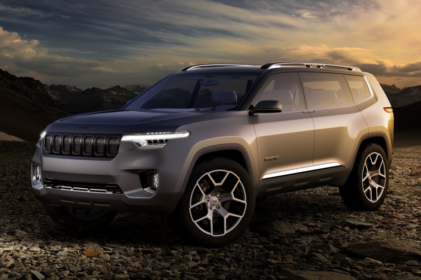Conceito do Jeep Compass de 7 lugares pode estar no Salão