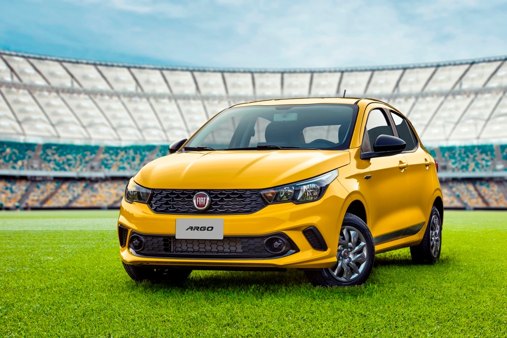 Fiat patrocina Seleção e comemora com série especial do Argo