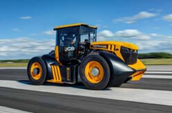 Com tecnologia de F1, trator bate recorde de velocidade
